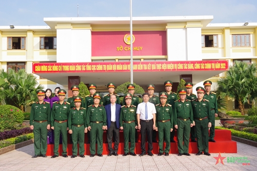 Tổng cục Chính trị Quân đội nhân dân Việt Nam kiểm tra hoạt động công tác Đảng, công tác chính trị năm 2022 tại Bộ CHQS tỉnh Thừa Thiên Huế